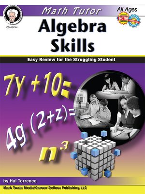 cover image of Algebra, Grades 4 - 12